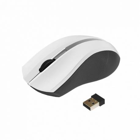 Mysz / Myszka ART bezprzewodowa-optyczna USB AM-97 biała