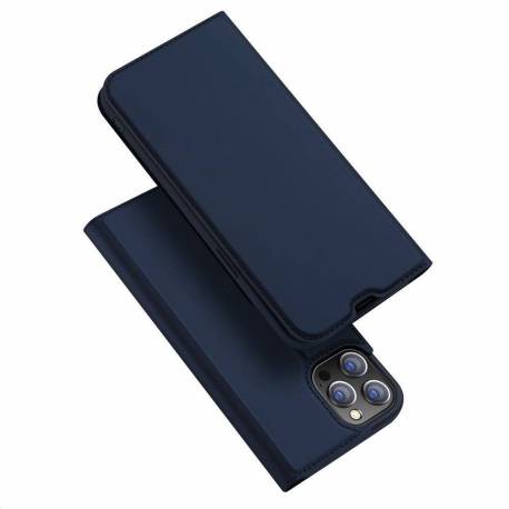 Dux Ducis Skin Pro - Futerał Z Klapką Do Apple Iphone 13 Pro Niebieski