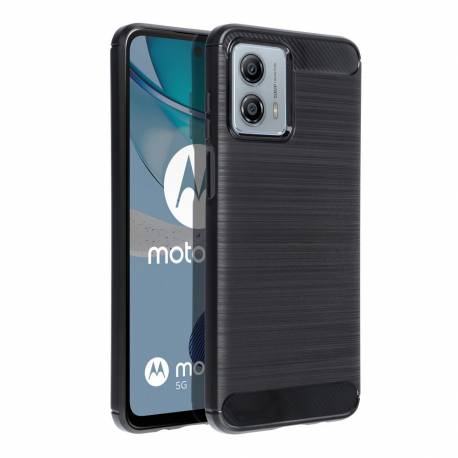 Futerał Carbon Do Motorola G53 / G13 Czarny