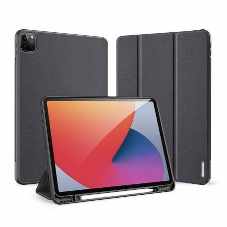 Dux Ducis Domo - Etui Składane Z Miejscem Na Rysik Do Ipad Pro 12.9 (2020/2021/2022) Czarne