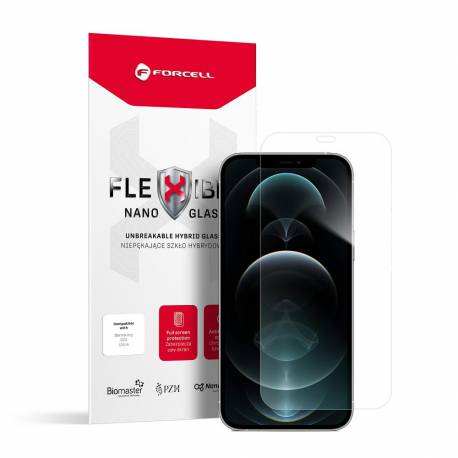 Szkło hybrydowe Forcell Flexible Nano Glass do iPhone 12 Pro Max 6,7"