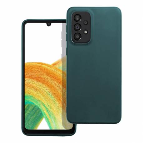 Futerał Matt Do Samsung A33 5G Ciemnozielony