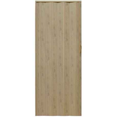 Drzwi harmonijkowe 001P WIĄZ MAT G - 100 cm