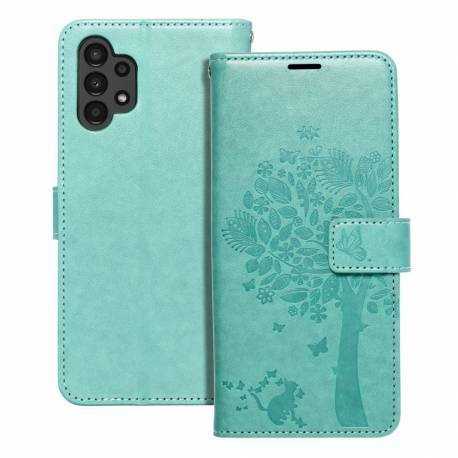 Kabura Mezzo Book Do Samsung A13 4G Drzewo Zielony