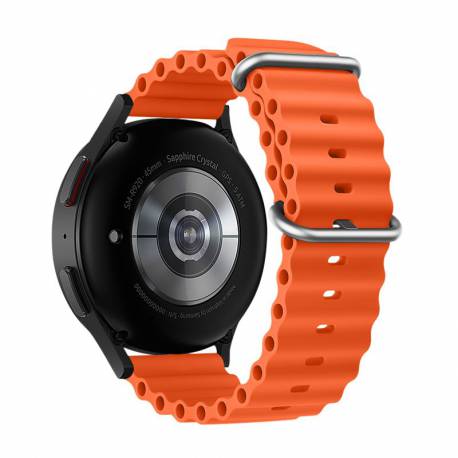 Forcell F-Design Fs01 Pasek / Opaska Do Samsung Watch 22Mm Pomarańczowy