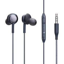 Zestaw Słuchawkowy / Słuchawki Stereo Perfect Czarne (Jack 3,5Mm)