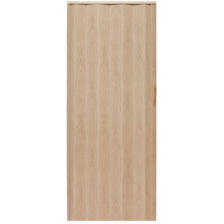 Drzwi harmonijkowe 001P DĄB SONOMA MAT - 80 cm