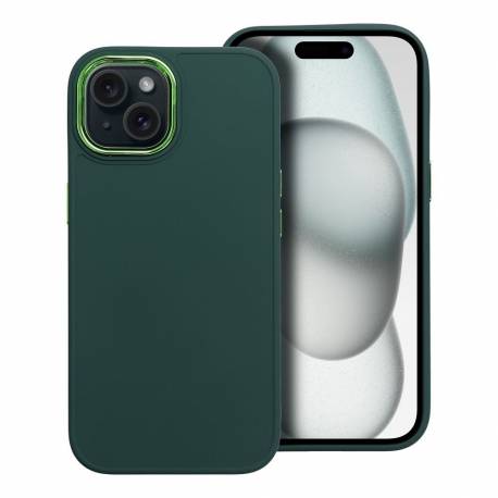 Futerał Frame Do Iphone 15 Zielony