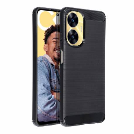 Futerał Carbon Do Realme C55 Czarny