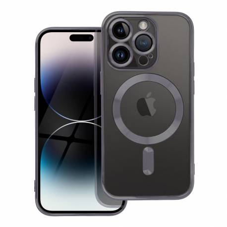 Futerał Electro Mag Cover Kompatybilny Z Magsafe Do Iphone 14 Pro Czarny