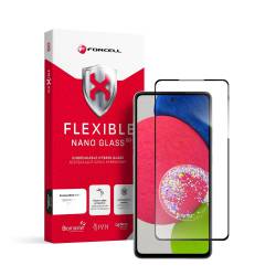Forcell Flexible 5D - Szkło Hybrydowe Do Samsung Galaxy A52/52S 5G Czarny