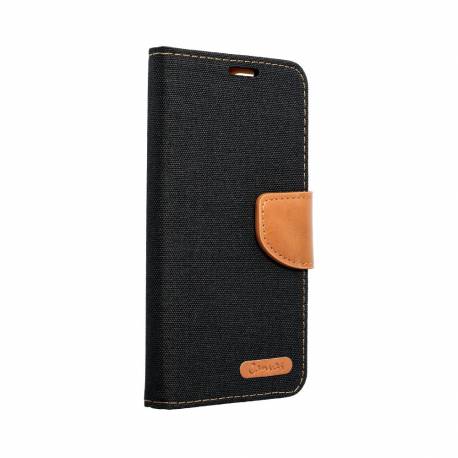 Kabura Canvas Book Do Samsung S24 Plus Czarny