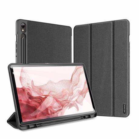 Dux Ducis Domo - Etui Składane Z Miejscem Na Rysik Do Samsung Tab S9 Czarne