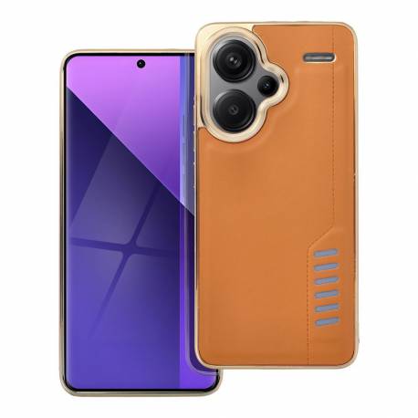 Futerał Milano Do Xiaomi Redmi Note 13 Pro Plus 5G Brązowy