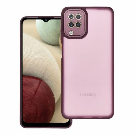 Futerał Variete Do Samsung A12 / M12 Purpurowy