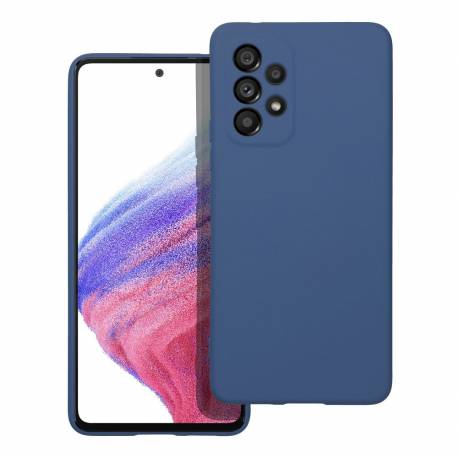 Futerał Forcell SILICONE LITE do SAMSUNG Galaxy A53 5G niebieski