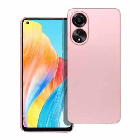 Futerał Metallic Do Oppo A78 4G Różowy