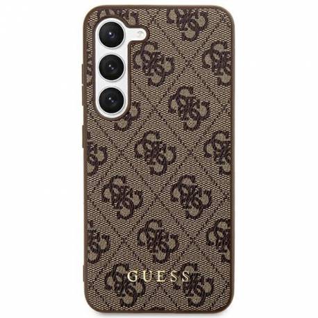 Oryginalne Etui Guess Hardcase Guhcs24Mg4Gfbr Do Samsung S24 Plus (Classic Logo / Brązowy)
