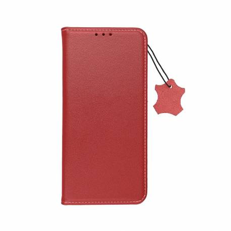 Kabura Skórzana Smart Pro Do Xiaomi Redmi Note 11 / 11S Bordowy