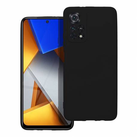 Futerał Forcell SILICONE LITE do XIAOMI POCO M4 PRO 5G czarny