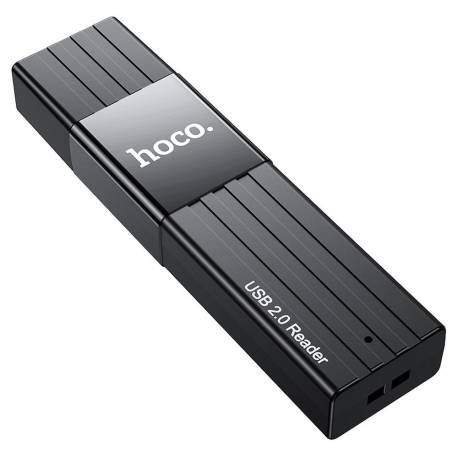 Hoco Czytnik Kart Pamięci 2W1 Hb20 Mindful Usb3.0