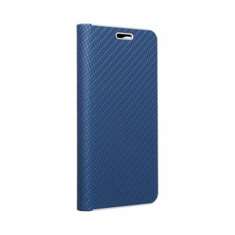 Kabura Luna Book Carbon Do Samsung A52 5G / A52 Lte ( 4G ) / A52S 5G Niebieski
