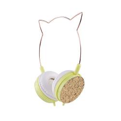 Słuchawki nagłowne CAT EAR model YLFS-22 Jack 3,5mm złote