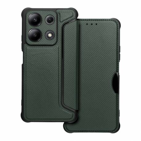 Kabura Razor Book Do Xiaomi Redmi Note 13 4G Ciemnozielony