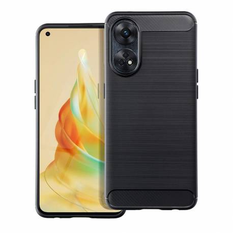 Futerał Carbon Do Oppo Reno 8T Czarny