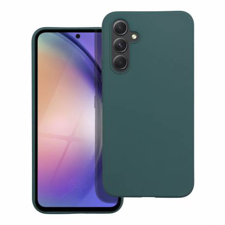 Futerał Matt Do Samsung A54 5G Ciemnozielony