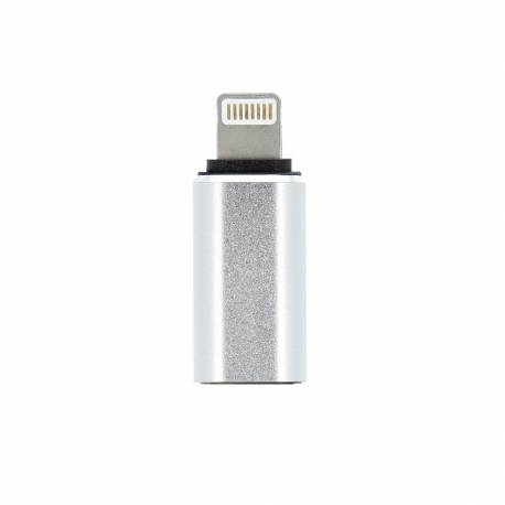 Adapter Ładowarki Typ C Do Iphone Lightning 8-Pin Srebrny