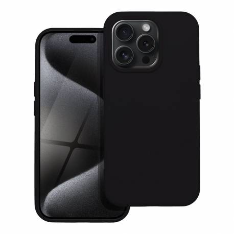 Futerał Silicone Do Iphone 15 Pro Czarny