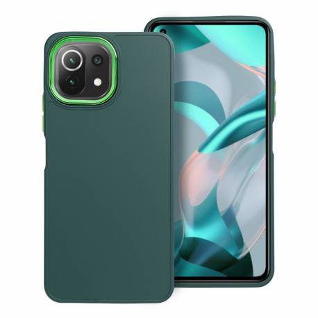 Futerał Frame Do Xiaomi Mi 11 Lite 5G / Mi 11 Lite Lte ( 4G ) / Mi 11 Lite Ne Zielony