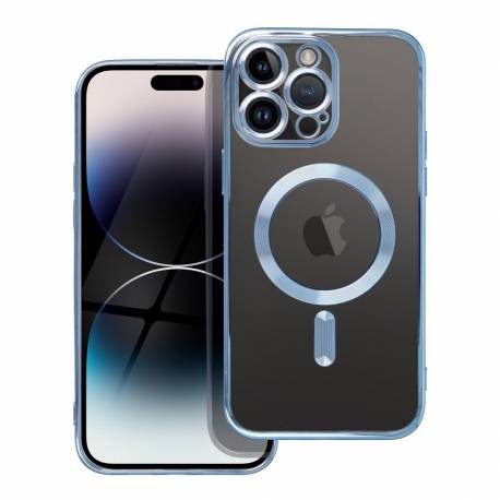Futerał Electro Mag Cover Kompatybilny Z Magsafe Do Iphone 13 Pro Niebieski
