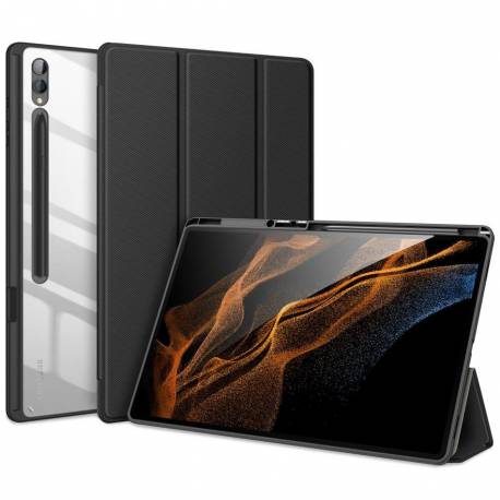 Dux Ducis Toby - Etui Smart Case Z Miejscem Na Rysik Do Samsung Tab S9 Ultra Czarne