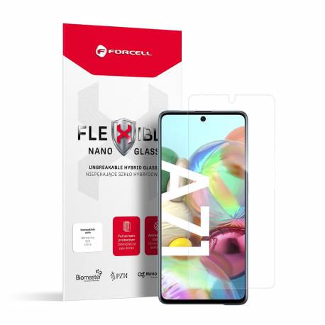 Szkło hybrydowe Forcell Flexible Nano Glass do Samsung Galaxy A71