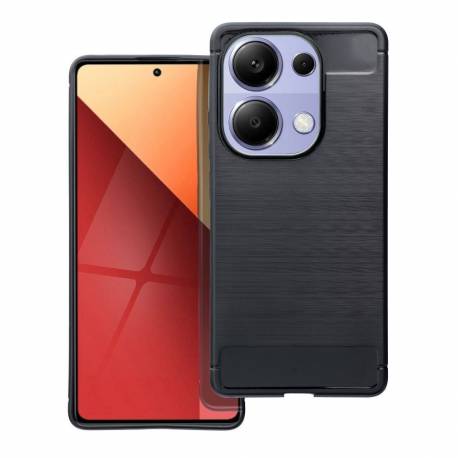 Futerał Carbon Do Xiaomi Redmi Note 13 Pro 4G Czarny