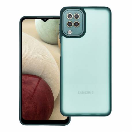 Futerał Variete Do Samsung A12 / M12 Ciemnozielony