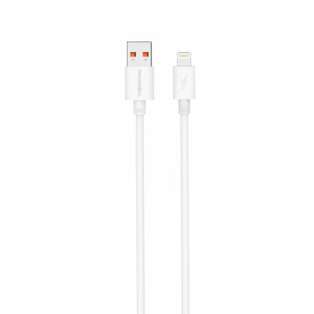 PAVAREAL kabel USB do iPhone Lightning 5A PA-DC79I 1 m. biały