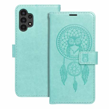 Kabura Mezzo Book Do Samsung A13 4G Łapacz Snów Zielony
