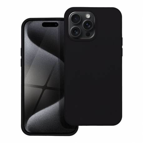 Futerał Silicone Do Iphone 15 Pro Max Czarny