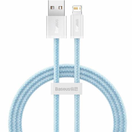 Baseus Kabel Usb Do Apple Lightning 8-Pin 2,4A Dynamic Series Cald000403 1M Niebieski