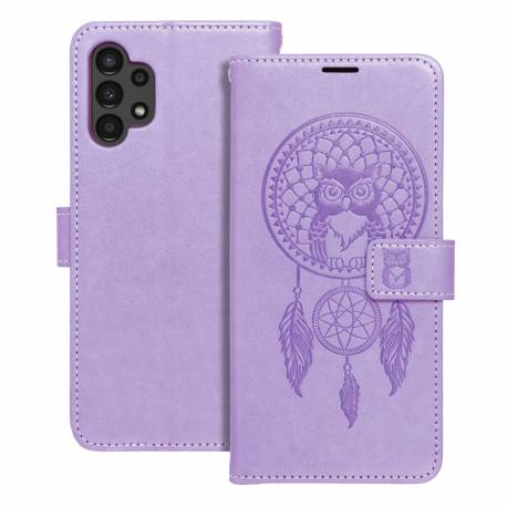 Kabura Mezzo Book Do Samsung A13 4G Łapacz Snów Fioletowy