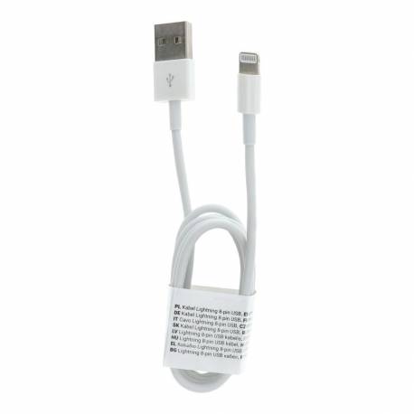 Kabel Usb Do Iphone Lightning 8-Pin C601 1 Metr Biały
