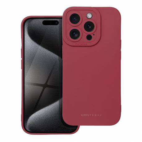 Futerał Roar Luna Case - Do Iphone 15 Pro Czerwony