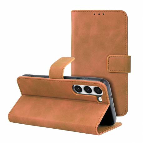 Kabura Tender Book Do Samsung S23 Brązowy