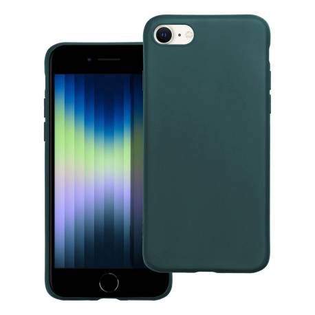 Futerał Matt Do Iphone 7 / 8 / Se 2020 / Se 2022 Ciemnozielony