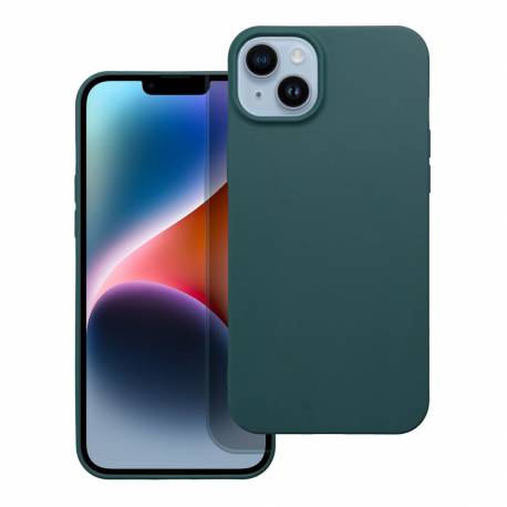 Futerał Matt Do Samsung A14 5G / A14 4G Ciemnozielony