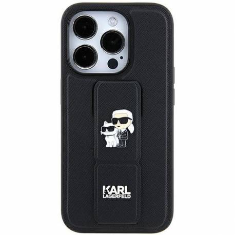 Oryginalne Etui Karl Lagerfeld Hardcase Klhcn61Gsakcpk Do Iphone 11 (Gripstand Saffiano Kc Pin / Czarny)