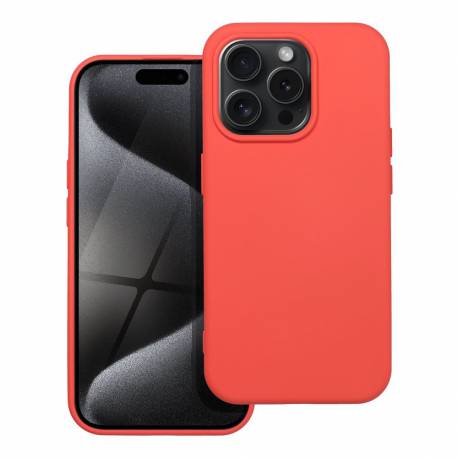 Futerał Silicone Do Iphone 15 Pro Brzoskwiniowy